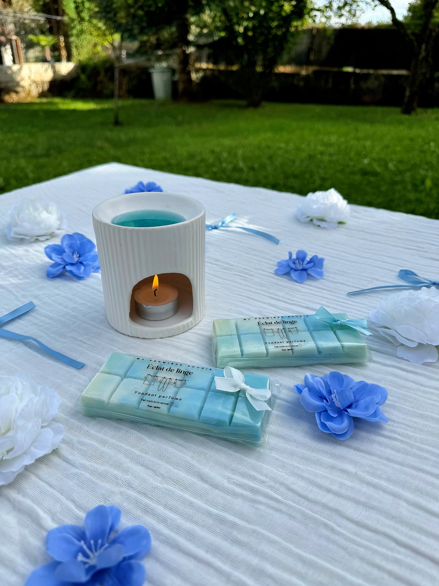 Fondant blue đ©”